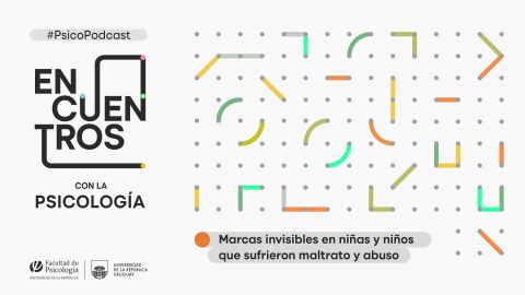 Imagen de difusión de la serie de podcast Encuentros con la Psicología