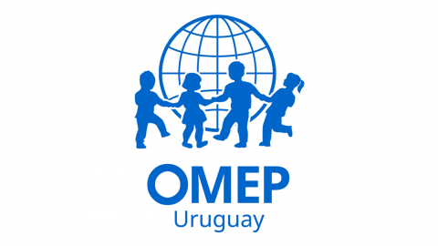 isologotipo del Comité Uruguayo de la Organización Mundial para la Educación Preescolar (OMEP) 