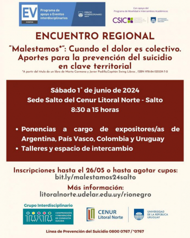 afiche de difusión de la actividad
