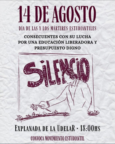 Día de los Mártires Estudiantiles: recordar a los que murieron «luchando por los derechos que hoy disfrutamos»