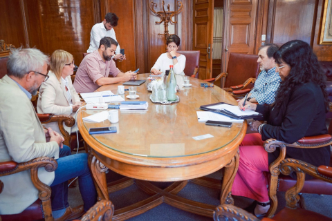 Decano Irrazábal se reunió con autoridades del Ministerio de Salud Pública para fortalecer la colaboración en salud mental 