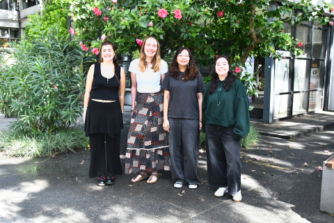 Facultad de Psicología abrió sus puertas a estudiantes extranjeras como parte del programa de Movilidad
