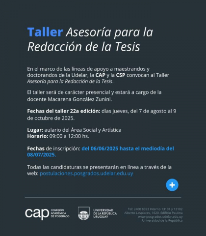 imagen de difusión de la convocatoria