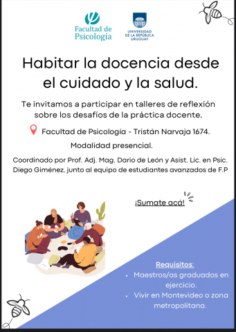 Ciclo de talleres “Del desgaste al bienestar docente” 