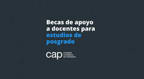 Becas de apoyo a docentes para estudios de posgrado en la Udelar