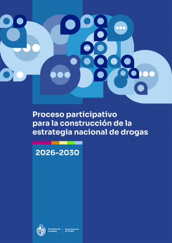 imagen de difusión del Proceso participativo para la construcción de la estrategia nacional de drogas 2026-2030