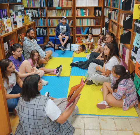 La Biblioteca participó del Espacio de Cuidado y Recreación 2026