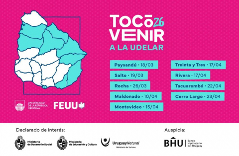 imagen de difusión Tocó Venir 2026