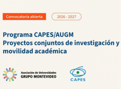 Convocatoria: Programa CAPES/AUGM – Proyectos conjuntos de investigación