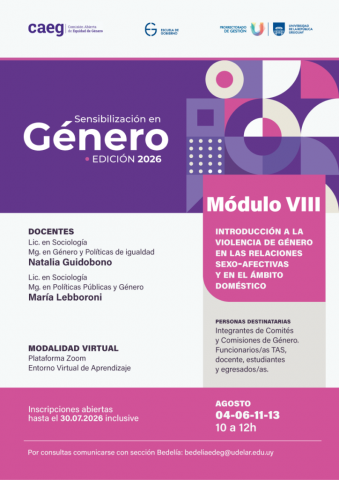 Afiche de difusión del curso