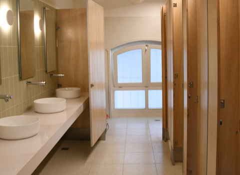 Fotografía del baño del entrepiso