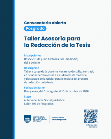 imagen de difusión de la convocatoria