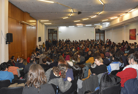 Primera reunión de la Asamblea del Claustro