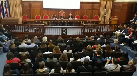 Apertura y Conferencia Inaugural del VI CIAPOT en el Paraninfo de la Universidad de la República