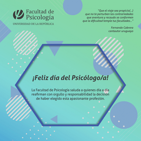 6 de Diciembre: Día Nacional del Psicólogo/a