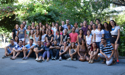 Fotografía de los estudiantes participantes de esta edición de la Escuela de Verano