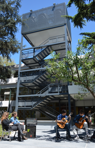 Fotografía durante la inauguración