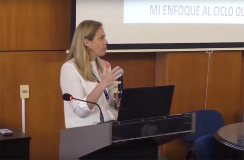 Conferencia "Relación con atletas" de Lauren Loberg