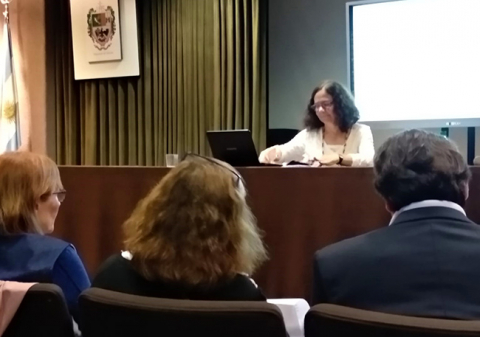 Prof. Adj. Lourdes Salvo, Doctora en Psicología por la Universidad del Salvador (Argentina)