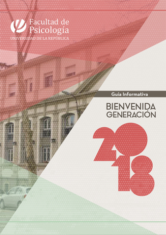 Guía de Bienvenida a la Generación 2018