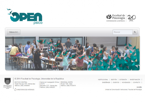 Impresión de pantalla del sitio web