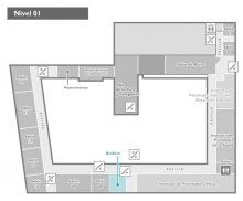 Plano de ubicación - 1er nivel - edificio central