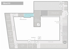 Plano de ubicación - 1er nivel - edificio central